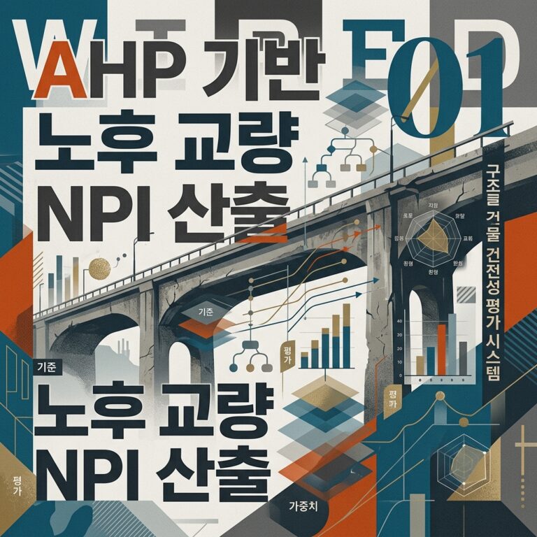 ai thumbnail poster AHP 기반 노후 교량 NPI 산출 1789611400