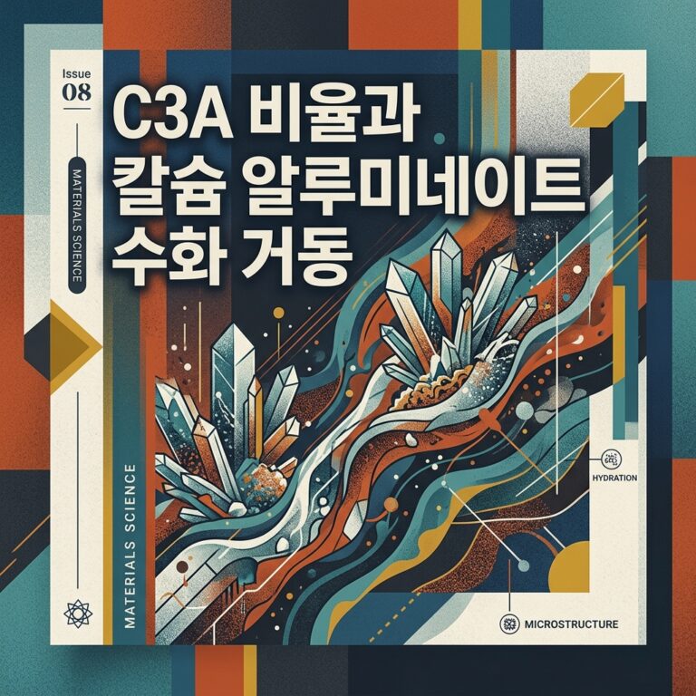 ai thumbnail poster C3A 비율과 칼슘 알루미네이트 수화 거동 1789612675