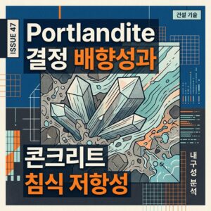 ai thumbnail poster Portlandite 결정 배향성과 콘크리트 침식 저항성 1789997869