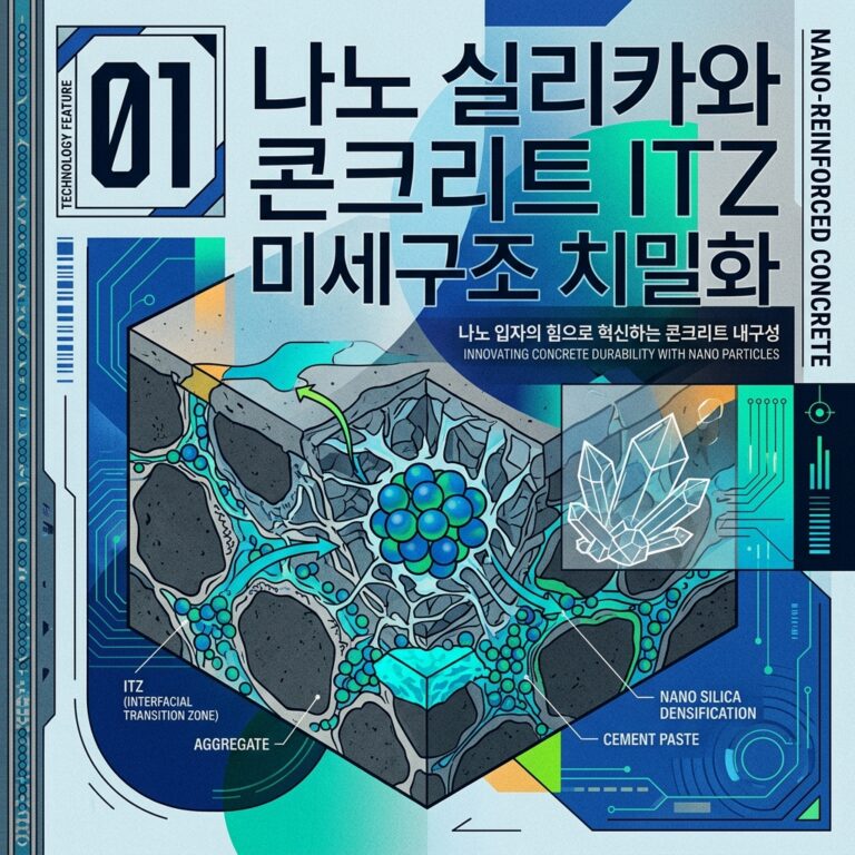 ai thumbnail poster 나노 실리카와 콘크리트 ITZ 미세구조 치밀화 1789996670