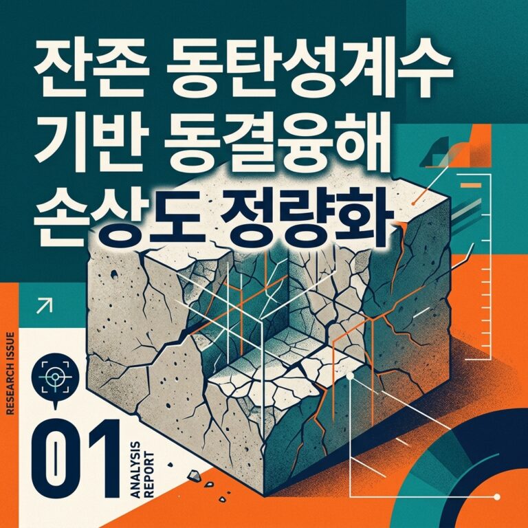 ai thumbnail poster 잔존 동탄성계수 기반 동결융해 손상도 정량화 1789611513