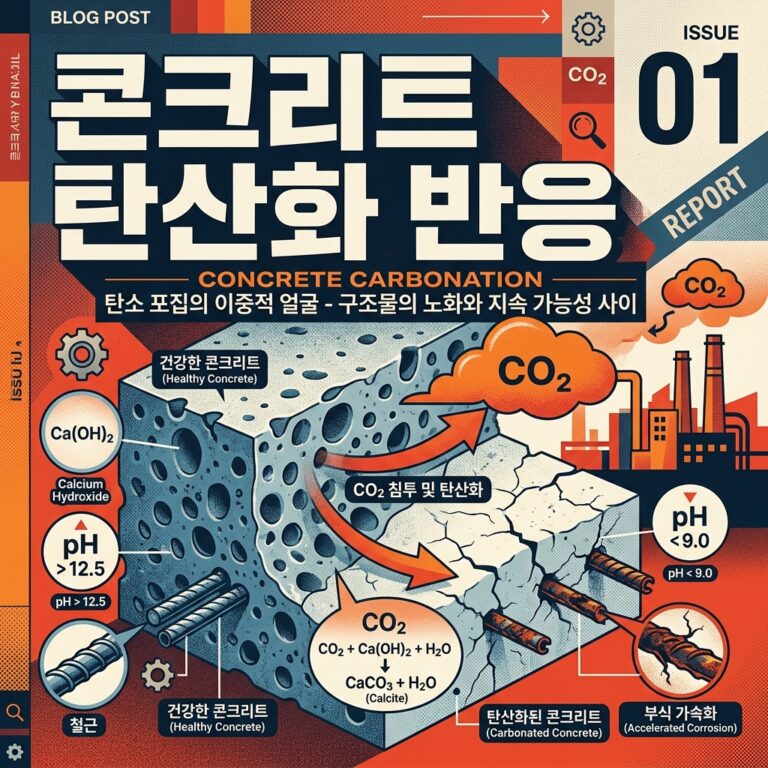 ai thumbnail poster 콘크리트 탄산화 반응 1788858992
